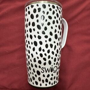 Swig Black and White Spotted Mug